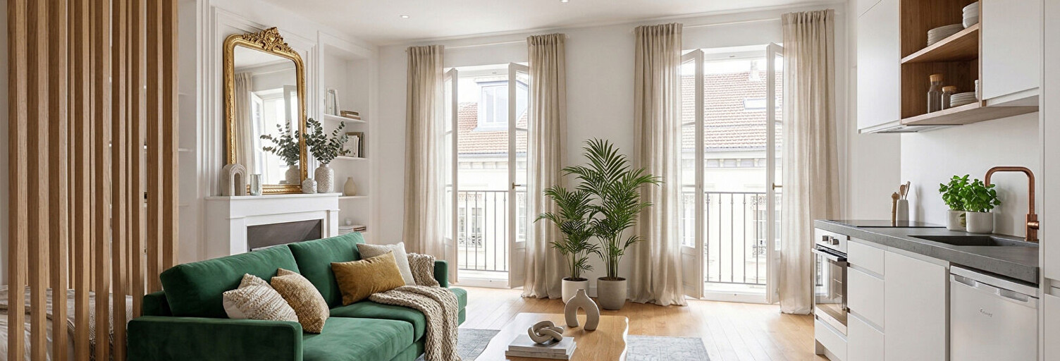 Appartement 2 Pièces 27 m² à vendre à Lyon 7 (69007)