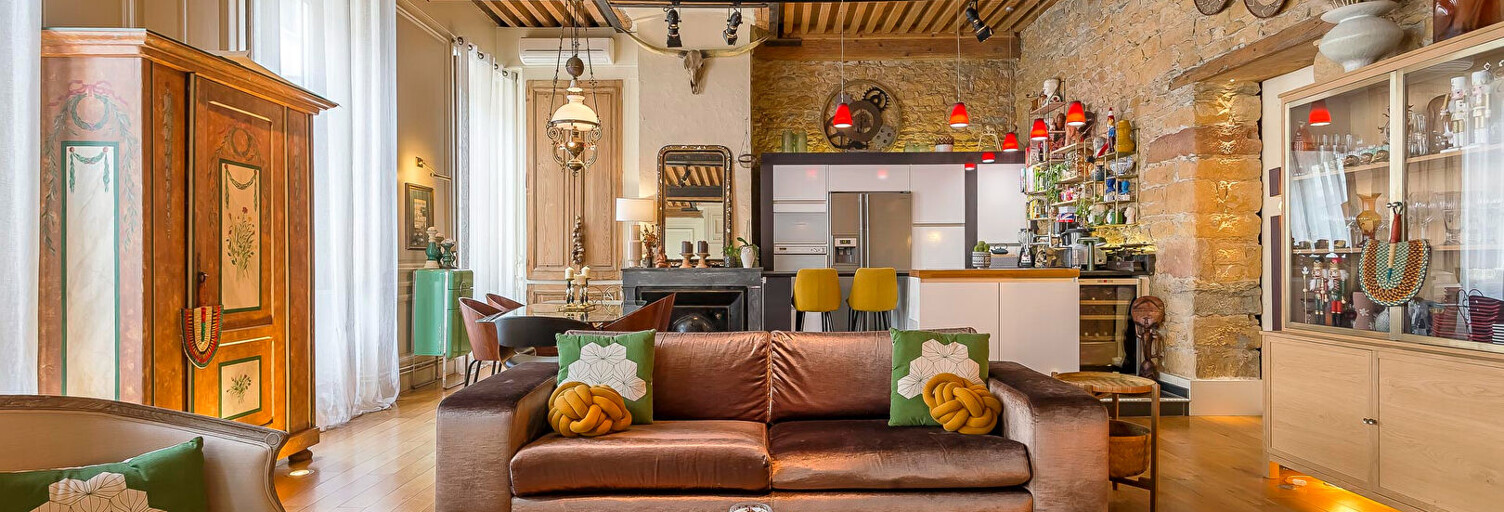 Appartement 3 Pièces 124 m² à louer à Lyon 1 (69001)