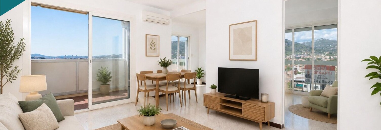 Appartement 4 Pièces 74 m² à vendre à La Valette-du-Var (83160)
