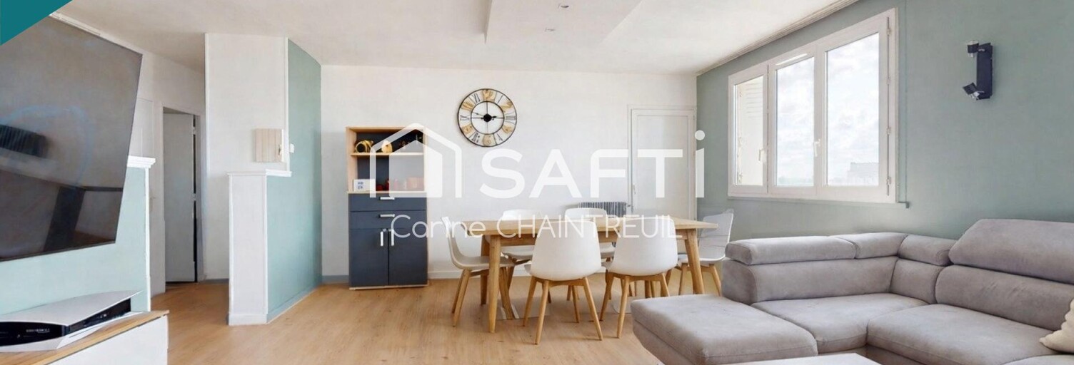 Appartement 4 Pièces 70 m² à vendre à Villeurbanne (69100)