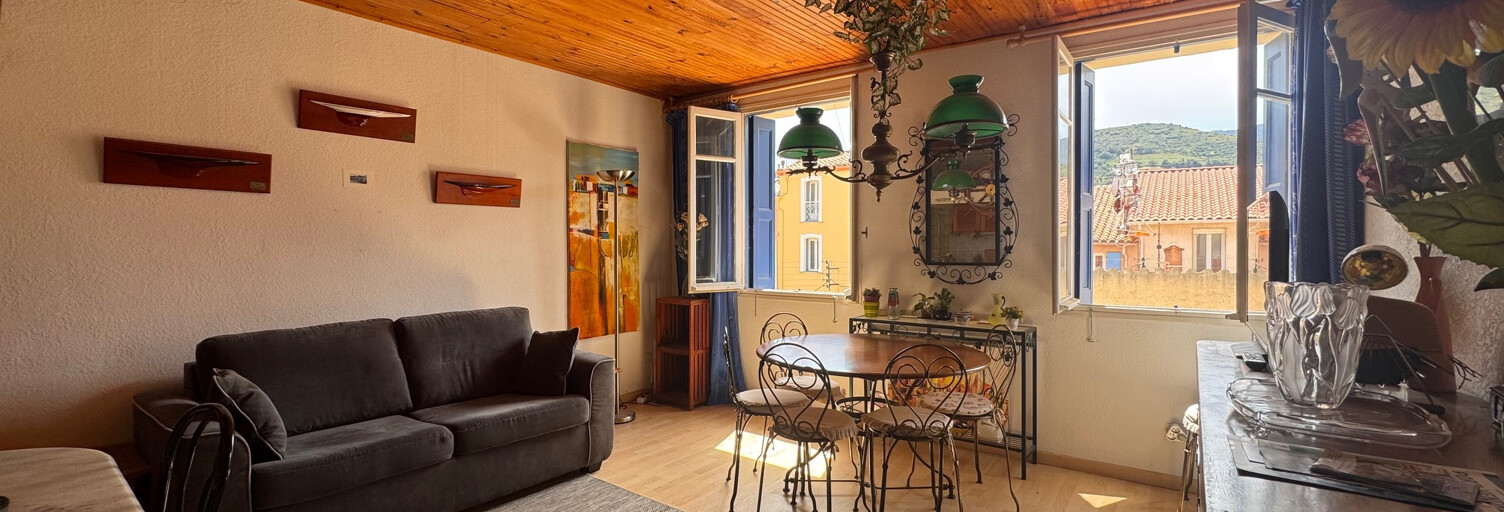 Appartement 1 Pièce 33 m² à vendre à Port-Vendres (66660)