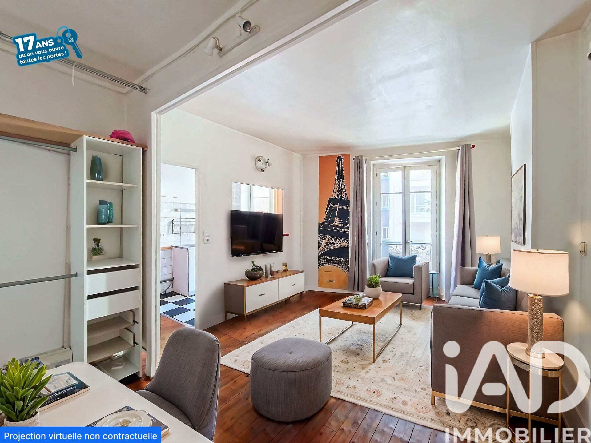 Appartement à vendre, 2 pièces, 27 m², Paris