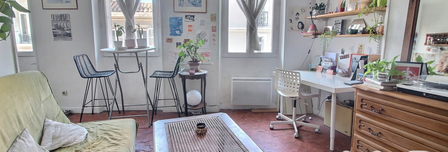 Appartement 1 Pièce 30 m² à vendre à Marseille 1 (13001)