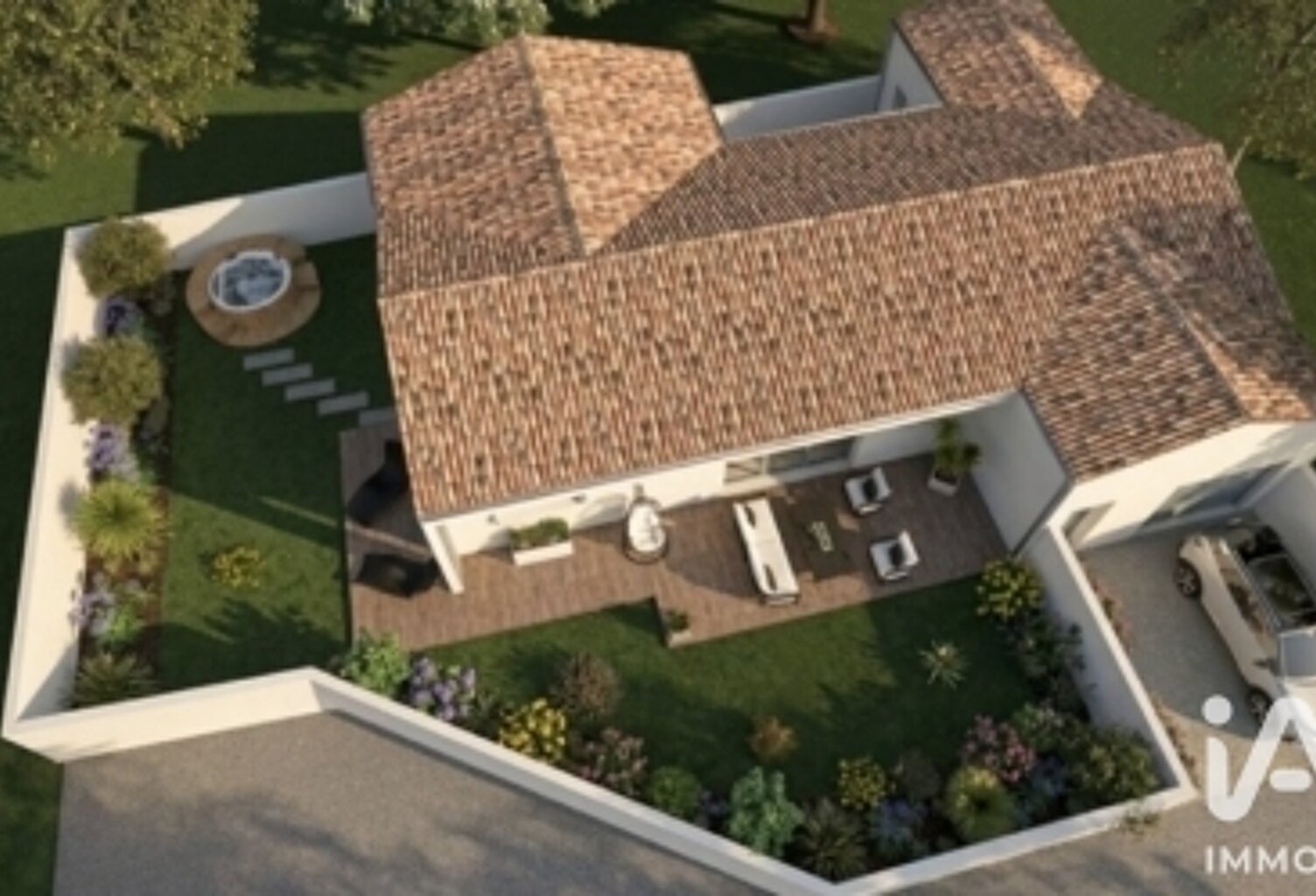 Vente Terrain à bâtir 400 m&sup2; — photo 1