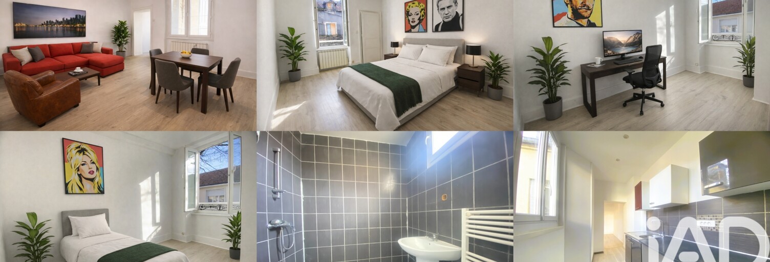 Appartement 2 Pièces 45 m² à vendre à Vichy (03200)