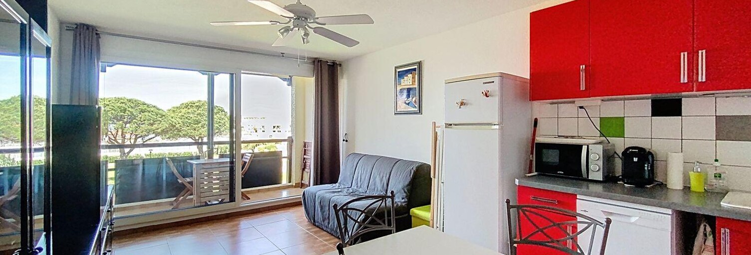 Appartement 2 Pièces 28 m² à vendre à Le Barcarès (66420)