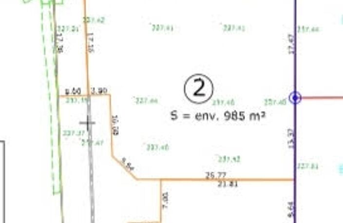Vente Terrain à bâtir 985 m&sup2; — photo 3