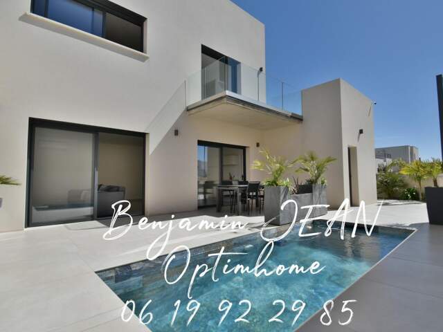 Sérignan – Propriété contemporaine d’exception avec piscine Bali et rooftop panoramique — photo du bien