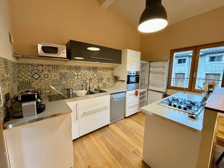 JOYEUSE - Immeuble rénové, mixte habitation/commercial, DPE-C, tout confort ! — photo 1