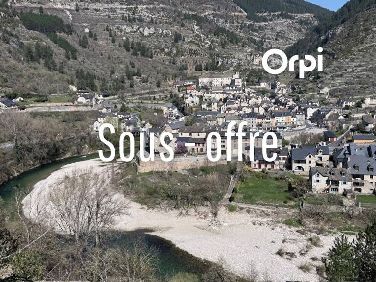 Dans le cadre exceptionnel des Gorges du Tarn, maison de village, potentiel rare — photo 1