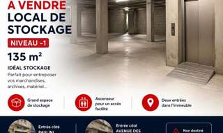 Local industriel  135 m² à vendre à Nice (06000)