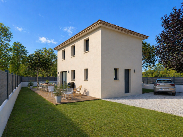 LA FARLEDE - TERRAIN PLAT CONSTRUCTIBLE EXPOSE SUD — photo du bien