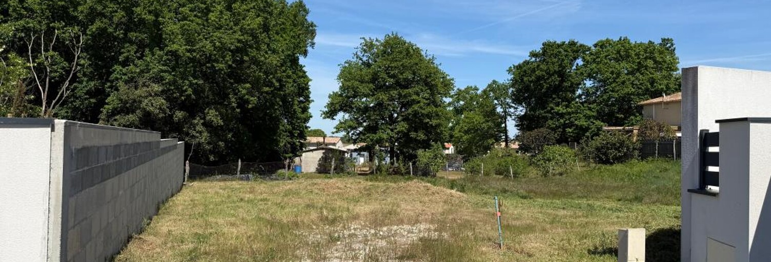 Terrain  1032 m² à vendre à Les Mathes (17570)