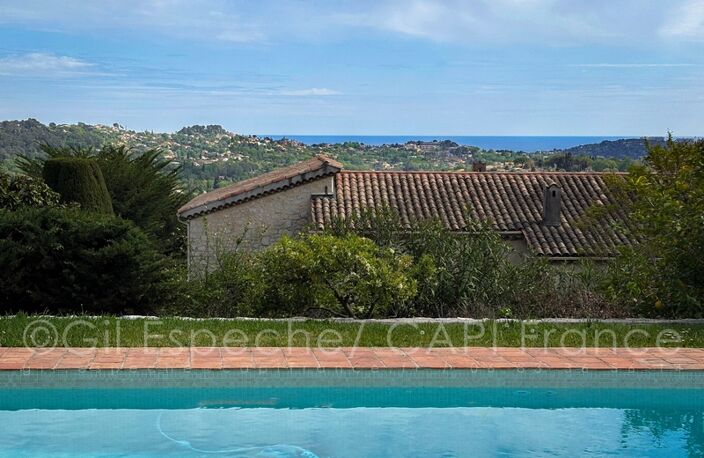 Villa 3 chambres vue sur Saint-Paul LA COLLE SUR LOUP (06) — photo 3