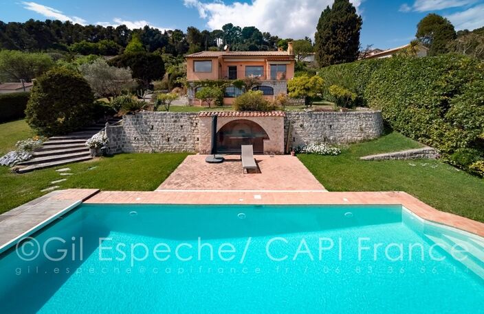 Villa 3 chambres vue sur Saint-Paul LA COLLE SUR LOUP (06) — photo 4