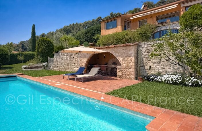 Villa 3 chambres vue sur Saint-Paul LA COLLE SUR LOUP (06) — photo 5