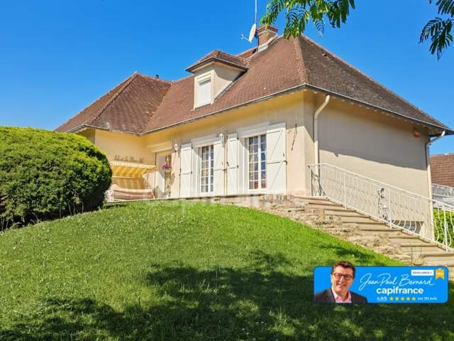 À vendre : Villa grand garage à CHATENOY-EN-BRESSE (71) – 4 chambres, 183 m² habitables terrain de 1728 m² — photo du bien