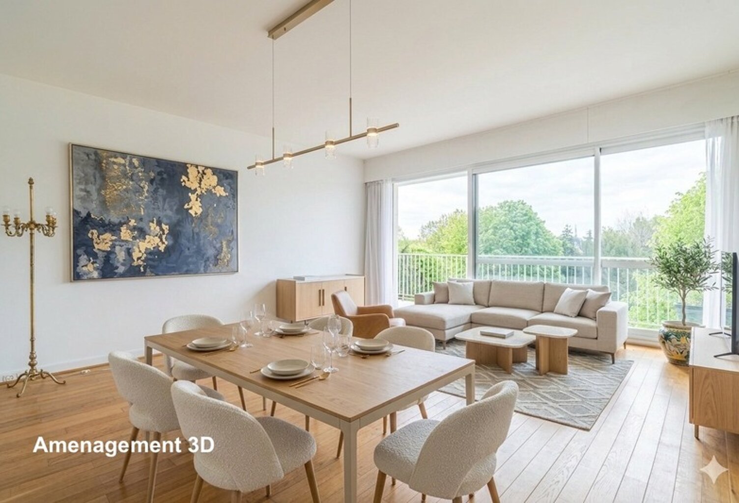 Saint-Cloud - Quartier Pasteur - 85m² - 3 chambres - Terrasse — photo 1