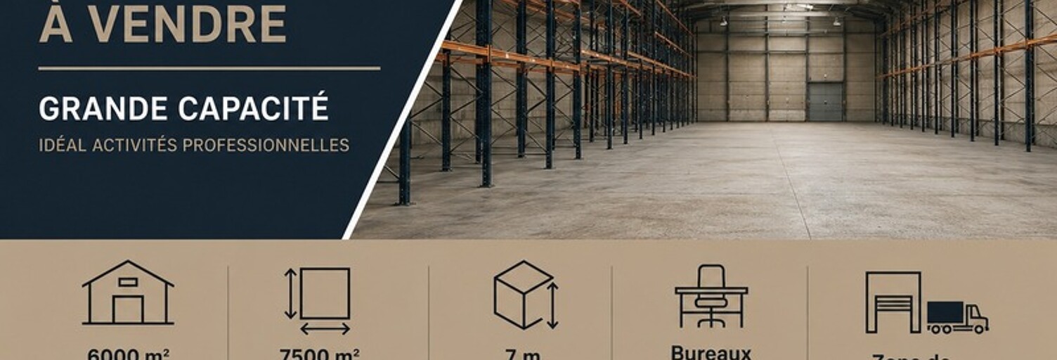 Local industriel 10 Pièces 6000 m² à vendre à Étreux (02510)