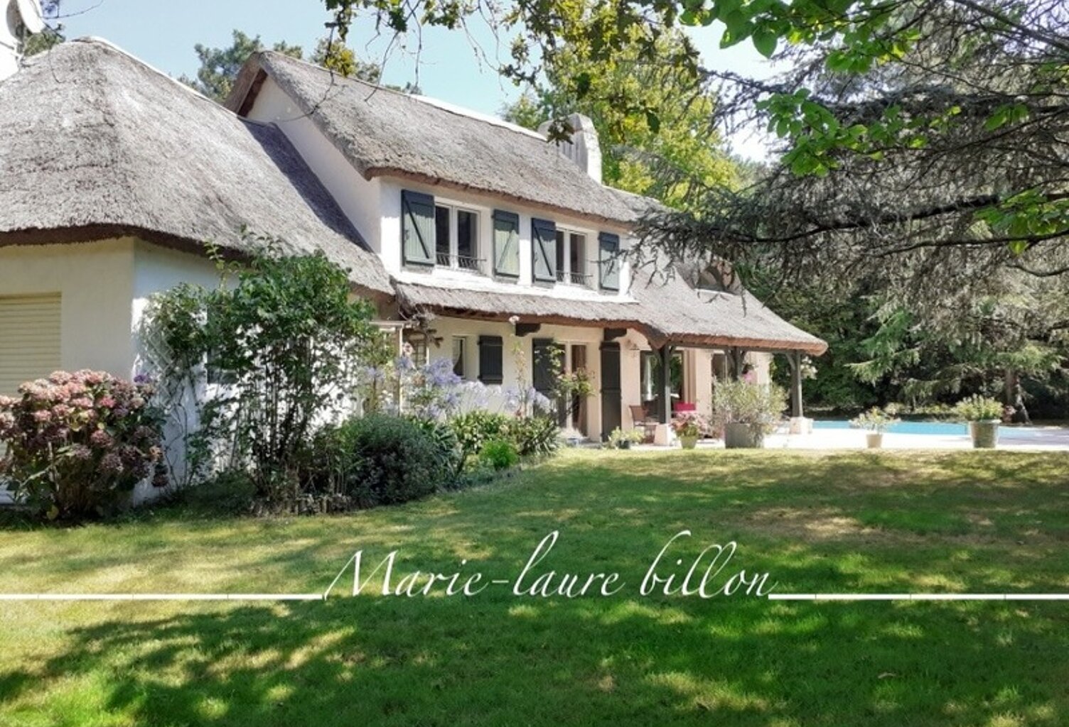 Maison à vendre 6 pièces NOTRE DAME DE RIEZ (85), 200 m2 habitable, 4960 m2 de terrain, piscine et annexes — photo 1