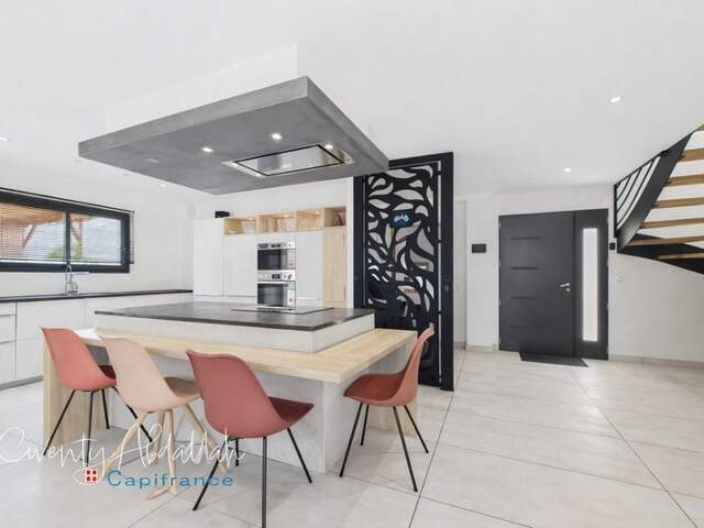 Maison contemportaine ossature bois à vendre 5 pièces GILLY SUR ISERE (73) — photo du bien