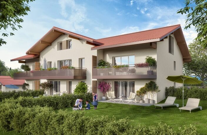 À vendre – Appartement T2 de 43,30 m² avec balcon à Lully (74) — photo 3