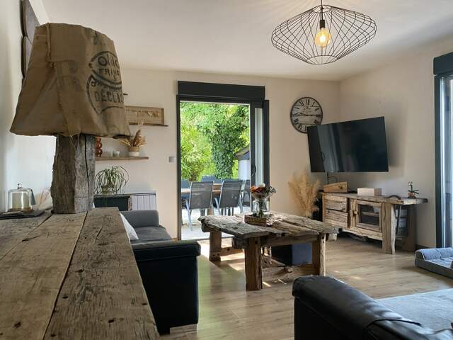 Maison plain pied à vendre 4 pièces SAINT MAURICE DE GOURDANS (01) — photo du bien
