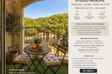 Appartement 1 pièces 97000 €