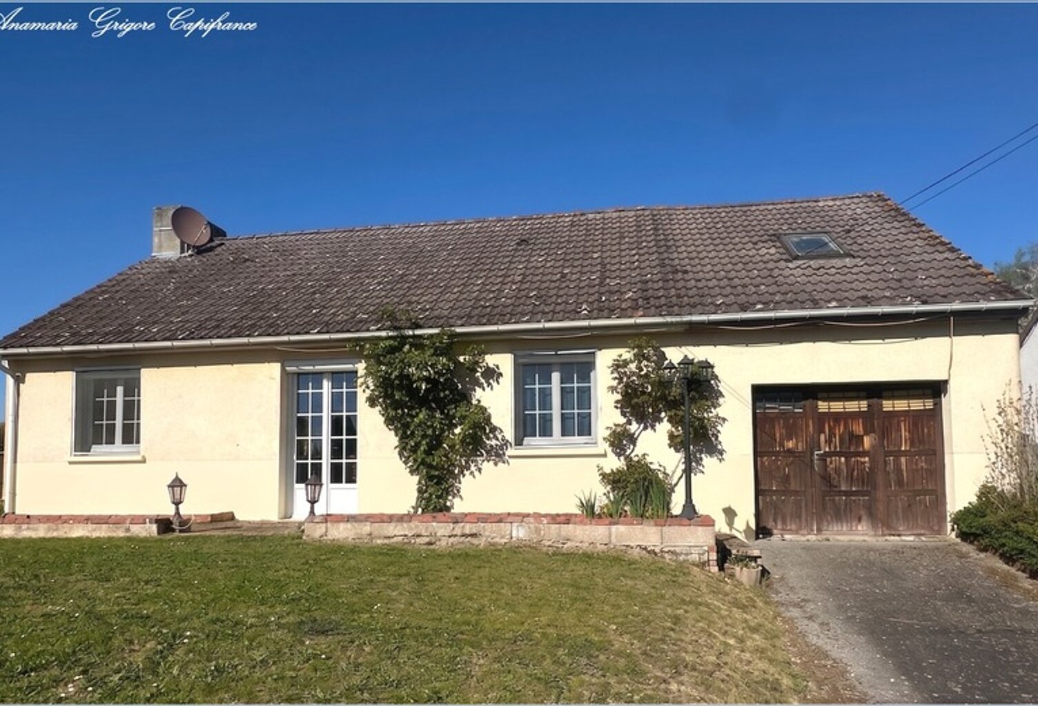 Landelles (28190) Maison de plain pied, 3 chambres, garage, terrain clos de 807 m² — photo 1