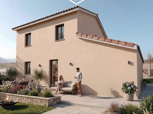 Projet d'une maison individuelle de 90 m2 avec terrain à MONTFERRAT (38) — photo du bien