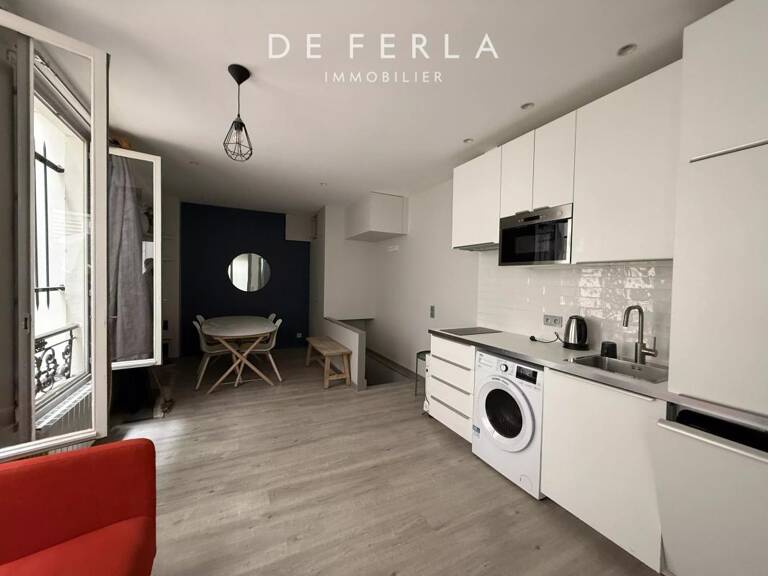 Adresse recherchée – Souplex avec lumière naturelle, rue Duvivier — photo 1