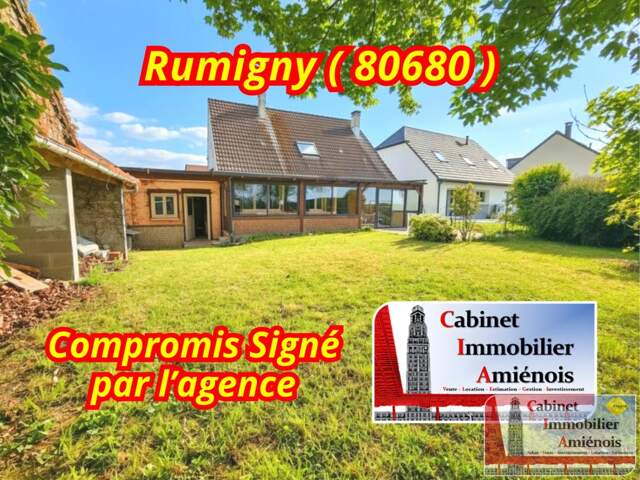 EXCLUSIVITE : PAVILLON INDIVIDUEL A RUMIGNY D'ENVIRON 110 m2 — photo du bien
