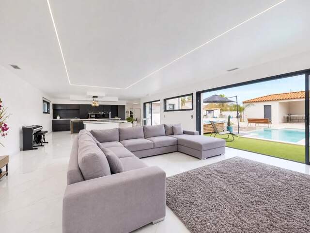 Maison de caractère avec piscine à Pia — photo du bien