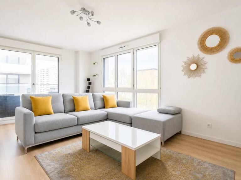 Chic T3 lumineux à Asnières, 63 m² avec balcon — photo 1