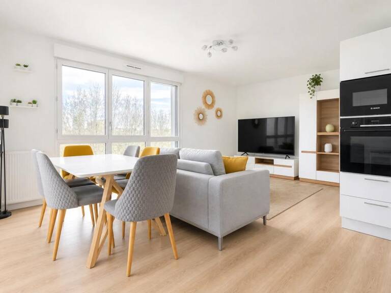 Chic T3 lumineux à Asnières, 63 m² avec balcon — photo 1