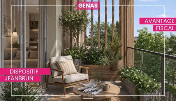 Appartement 2 pièces  à vendre Genas 69740