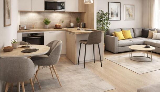 Appartement 2 pièces  à vendre Genas 69740
