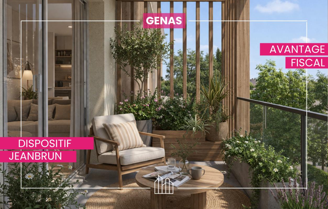 Genas Appartement neuf 3 pièces 66 m²
