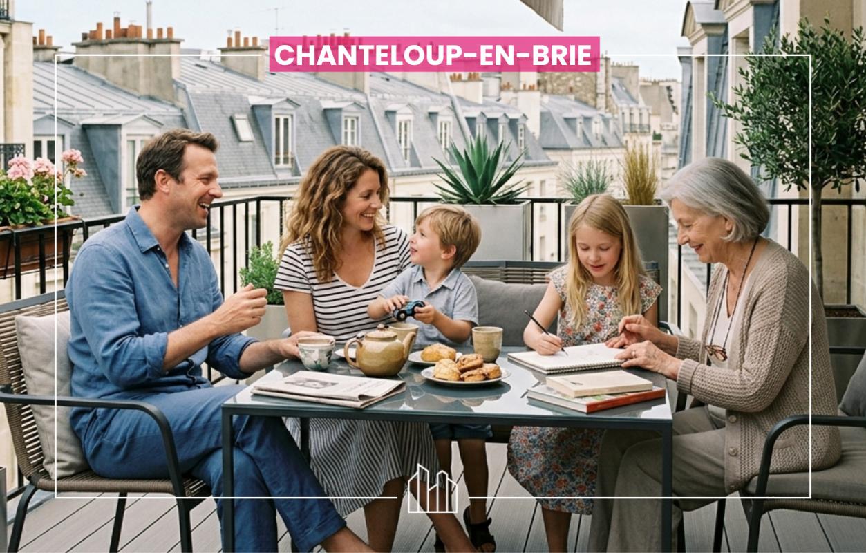 Appartement  T3 à vendre Chanteloup-en-Brie 77600
