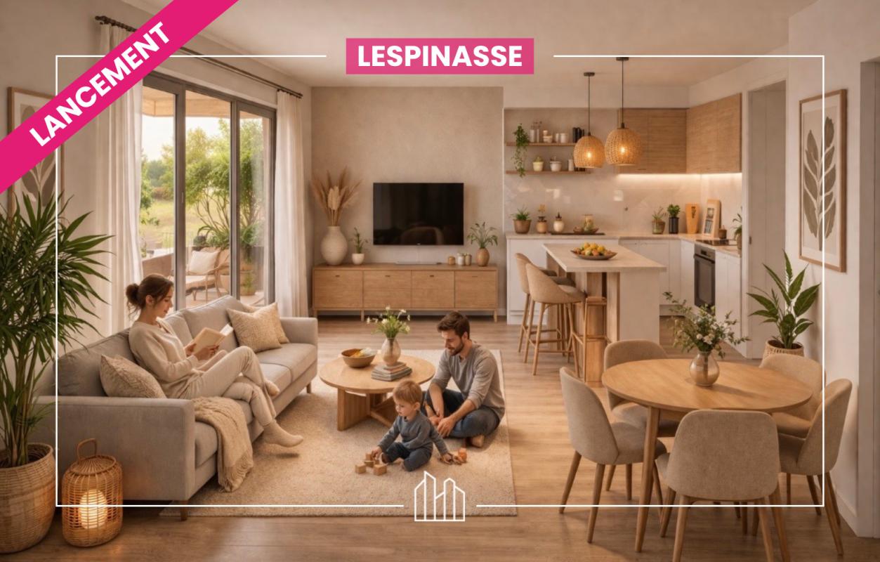 Appartement  T2 à vendre Lespinasse 31150