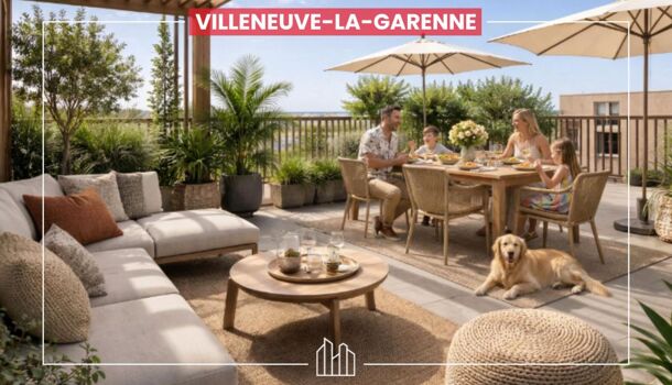 Appartement 4 pièces  à vendre Villeneuve-la-Garenne 92390