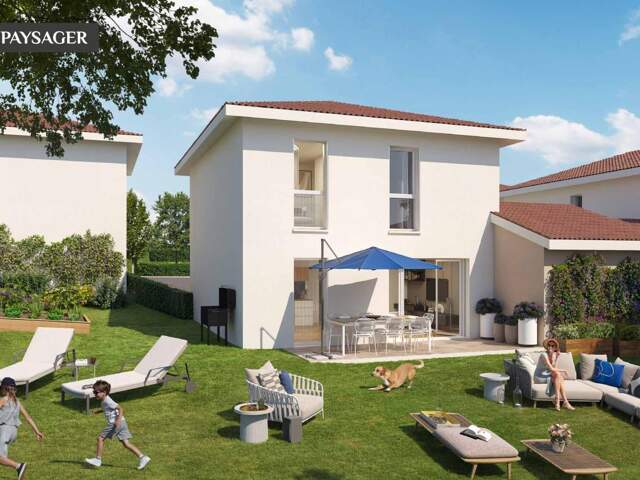 Villas neuves 4 ou 5 pièces avec jardin dès 350 800 € au nord de Lyon — photo du bien