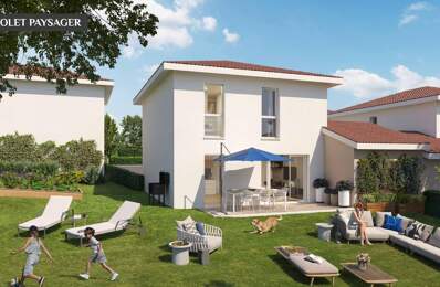 Villas neuves 4 ou 5 pièces avec jardin dès 350 800 € au nord de Lyon — photo du bien