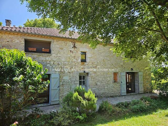 Laroque-Timbaut, maison 18ème, 324 m², 10 pièces, double garage, terrasses, vue — photo du bien