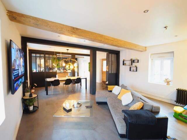 HÉCOURT (27120) - Charmante maison en pierres d'environ 150 m² habitables ? 4 chambres ? 2 dépendances ? terrain de 1 750 m² — photo du bien