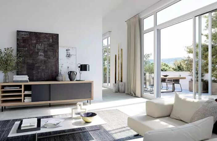 T3  61m2 - Logia 16.63 m2 -Sud-Est - Sainte Anne 13008 Marseille - 434.000uros — photo 3