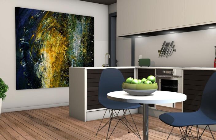 T3  61m2 - Logia 16.63 m2 -Sud-Est - Sainte Anne 13008 Marseille - 434.000uros — photo 4