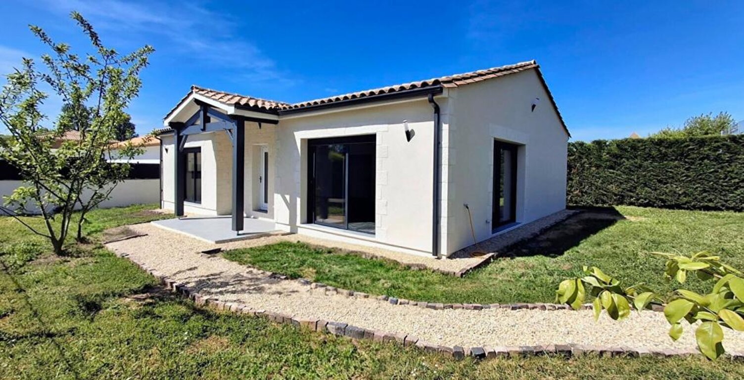 Maison de plain-pied neuve jamais habitée - 116 m²  - 3 chambres - grande pièce de vie 60 m² - terrain 615 m² — photo 1