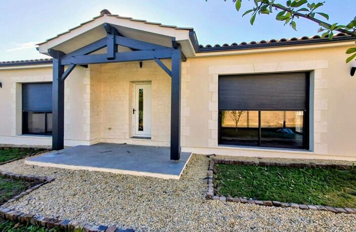 Maison de plain-pied neuve jamais habitée - 116 m²  - 3 chambres - grande pièce de vie 60 m² - terrain 615 m² — photo 3