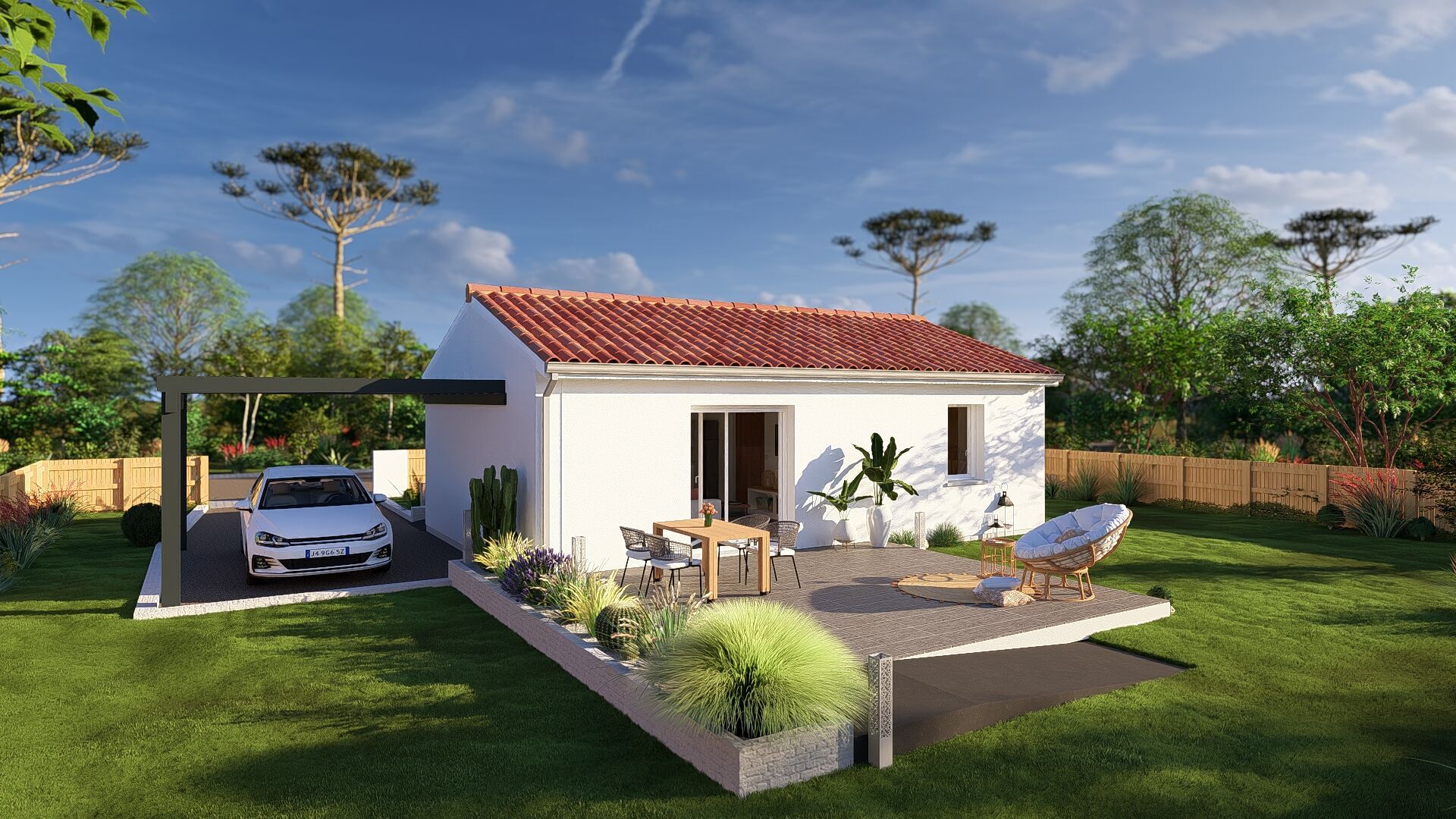 Maison 2pièces + Terrain à Rion des Landes à partir de 138500€